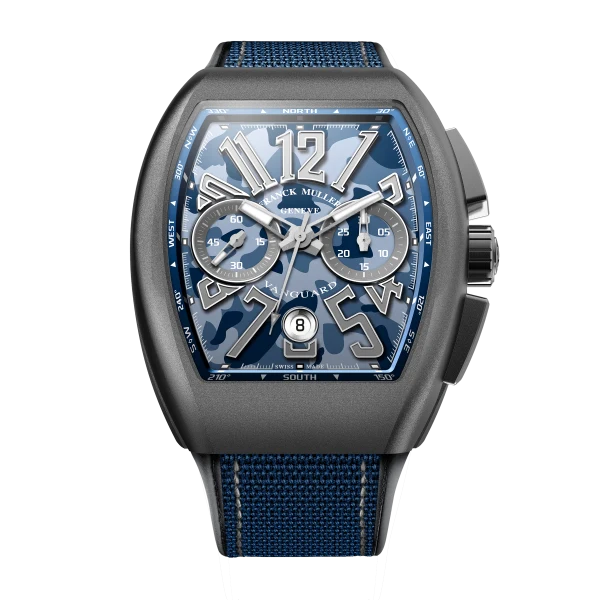 Franck Muller V 45 CC DT CAMOU MC (BL)