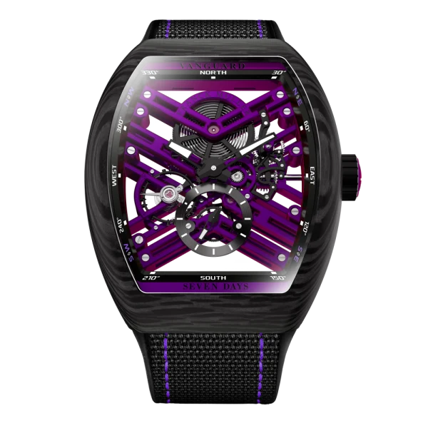 Franck Muller V 45 S6 SQT MVT NT VL CARBONE (NTVL)