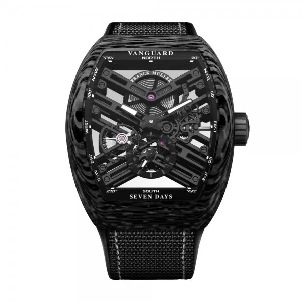 Franck Muller V 45 S6 SQT CARBONE NR (NR)