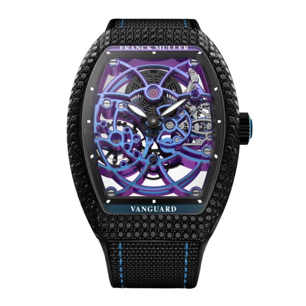 Franck Muller V 35 S6 SQT NR MVT NT BL D (NTBL)