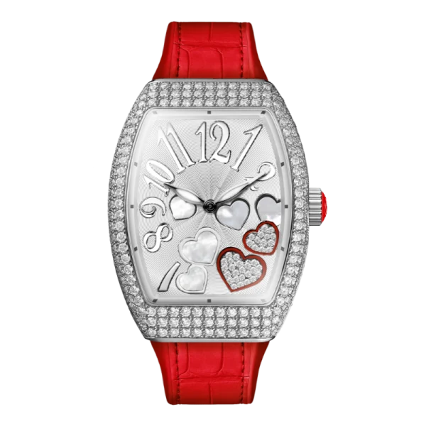 Franck Muller V 32 QZ HEART REL D 2CO CD (RG)