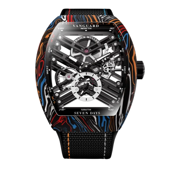 Franck Muller V 43 S6 SQT CARBONE AMS COL DRM (NR)