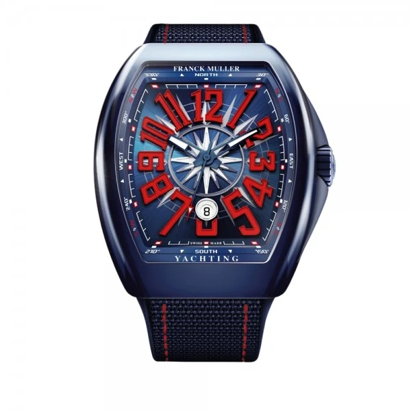 Franck Muller V 45 SC DT YACHT CR BL (BL)