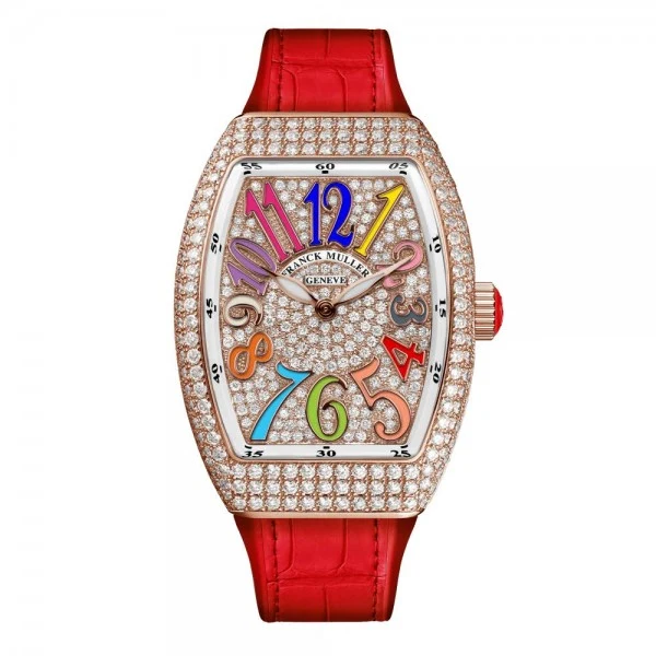 Franck Muller V 35 QZ COL DRM D CD (RG) 5N