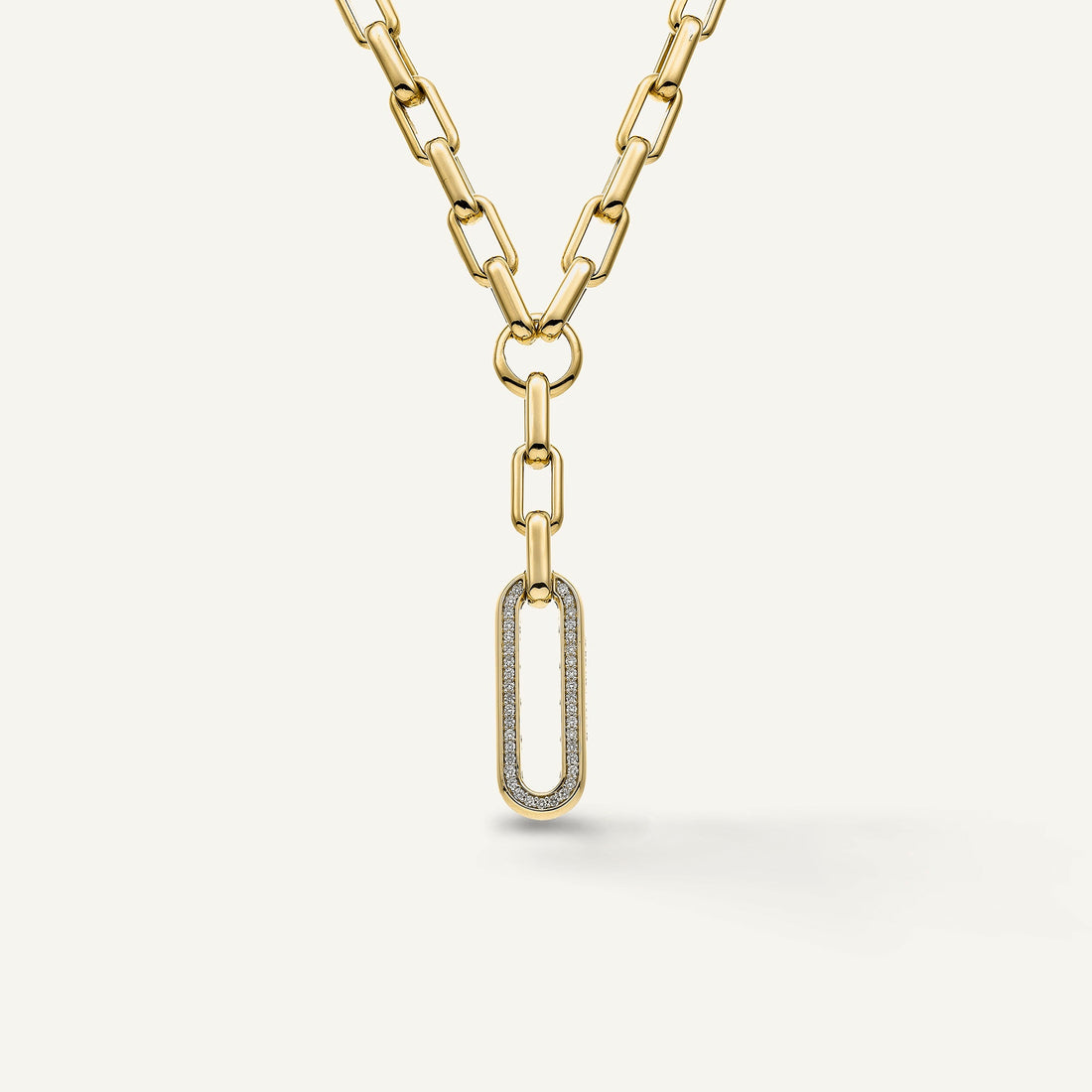 Chimento Gold necklace with diamonds — Yellow · White Diamond · One size