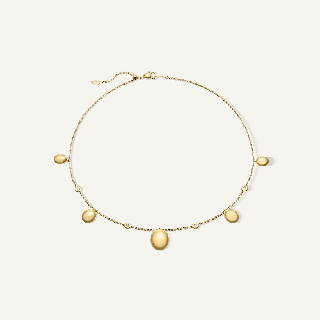 Chimento Gold necklace with diamonds — Yellow · White Diamond · One size