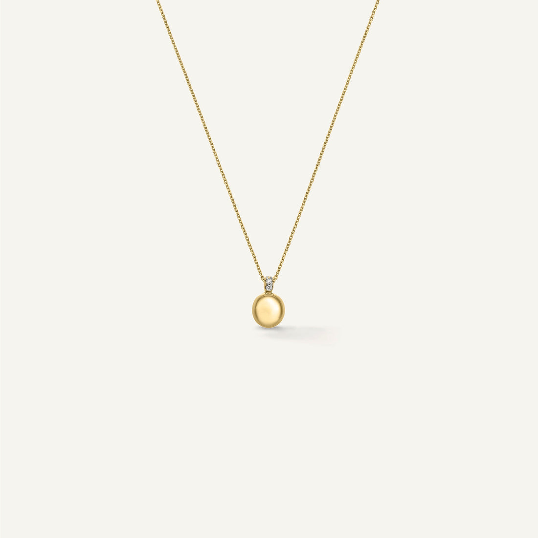 Chimento Gold necklace with diamonds — Yellow · White Diamond · One size