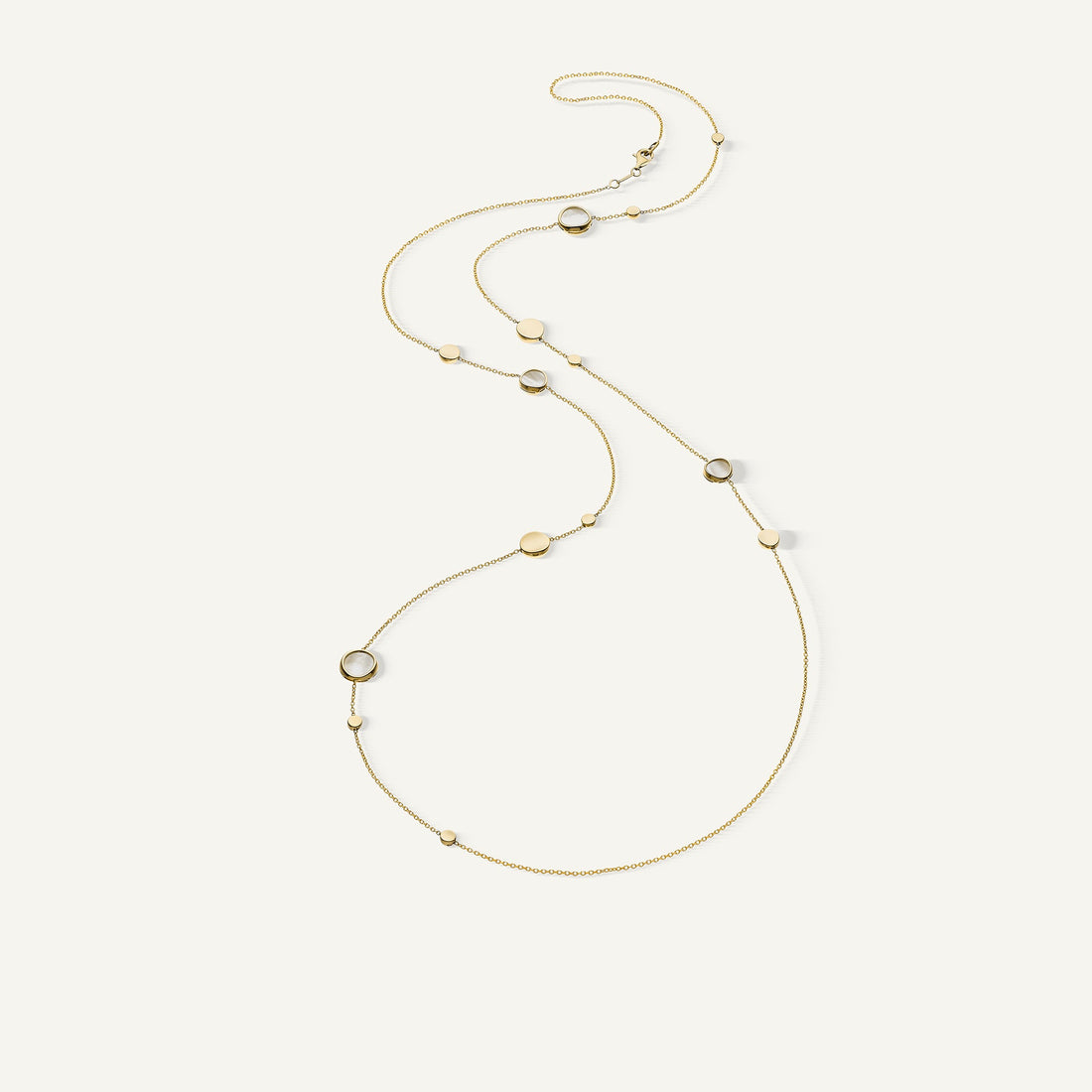 Chimento Gold necklace with mother of pearl — Yellow · Mother of Pearl · One size