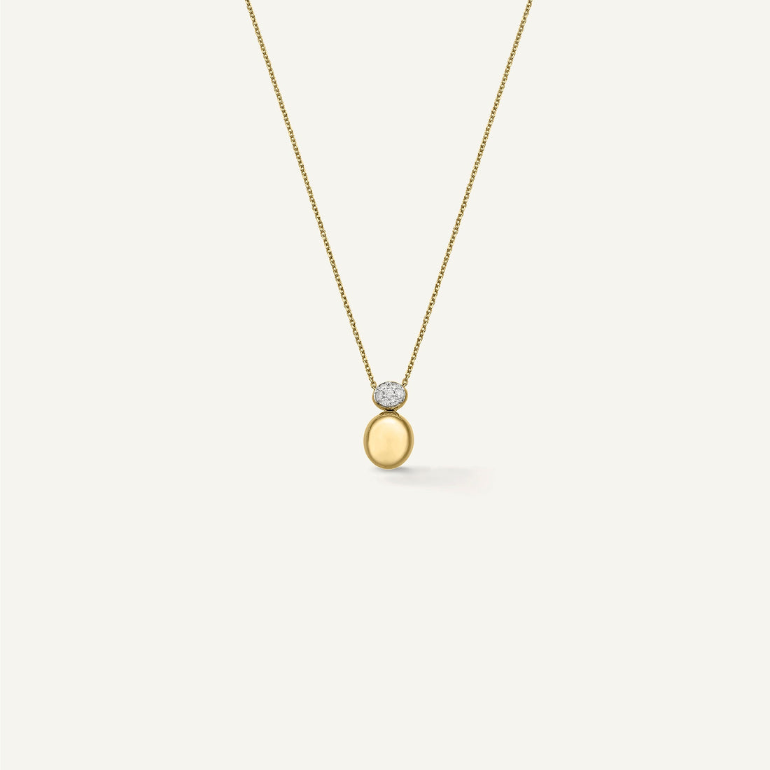 Chimento Gold necklace with diamonds — Yellow · White Diamond · One size