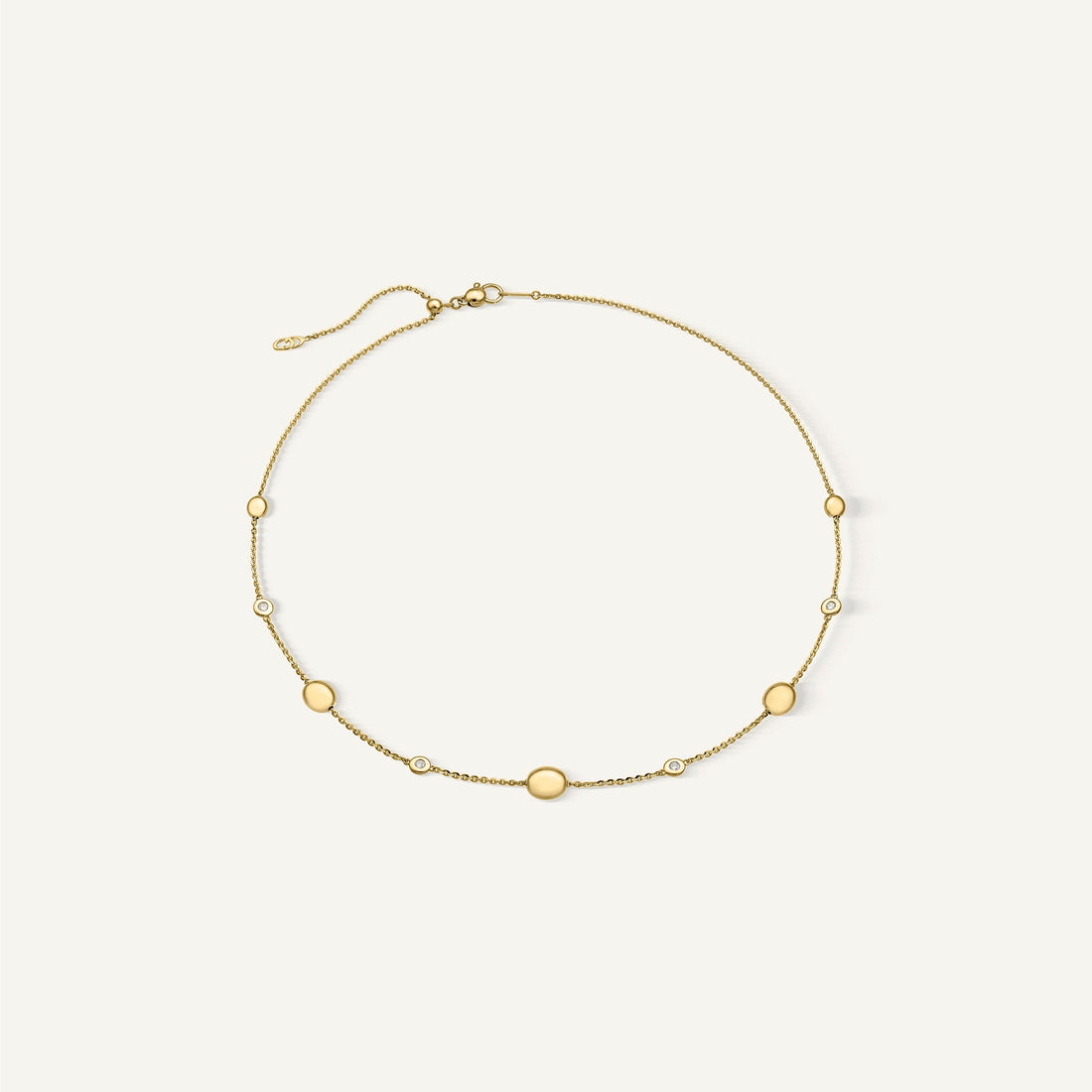 Chimento Gold necklace with diamonds — Yellow · White Diamond · One size