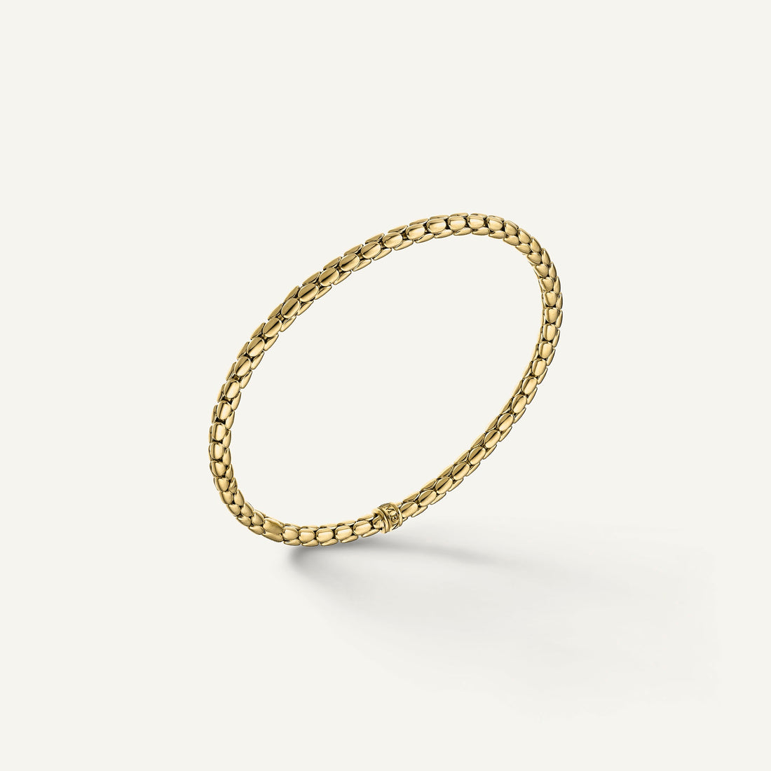 Chimento Gold flexible bracelet — Yellow · No stone · One size