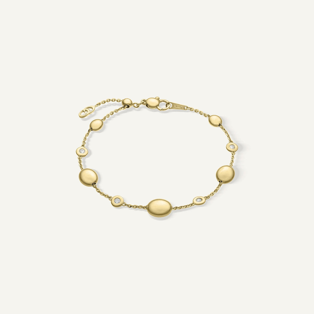Chimento Gold bracelet with diamonds — Yellow · White Diamond · One size
