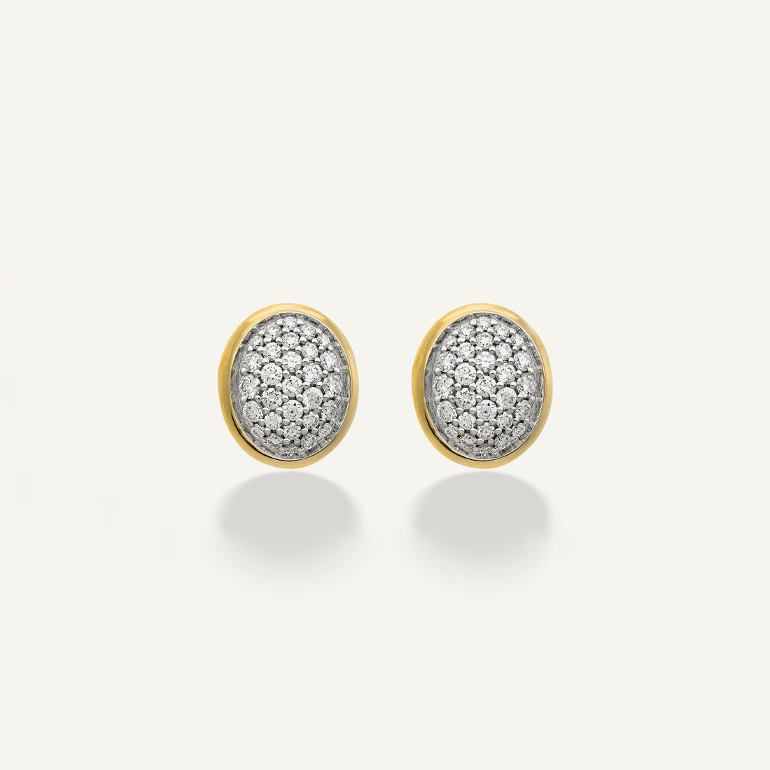 Chimento Gold earrings with diamonds — catalog photograph 3