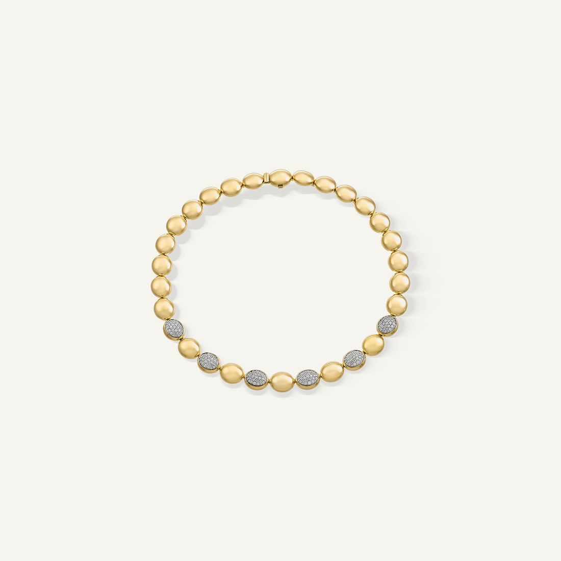 Chimento Gold necklace with diamonds — Yellow · White Diamond · One size