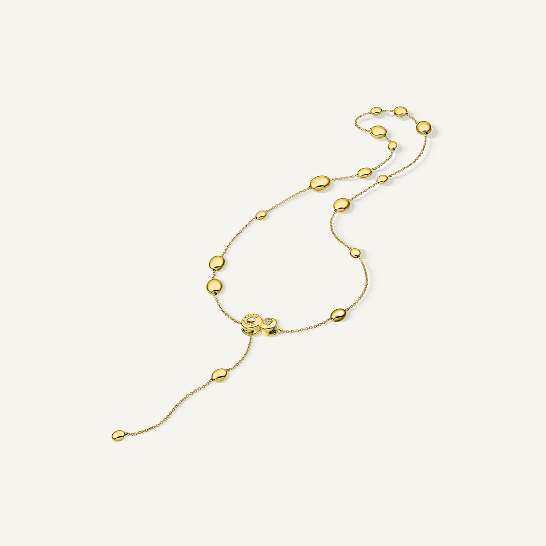Chimento Gold necklace with diamonds — Yellow · White Diamond · One size