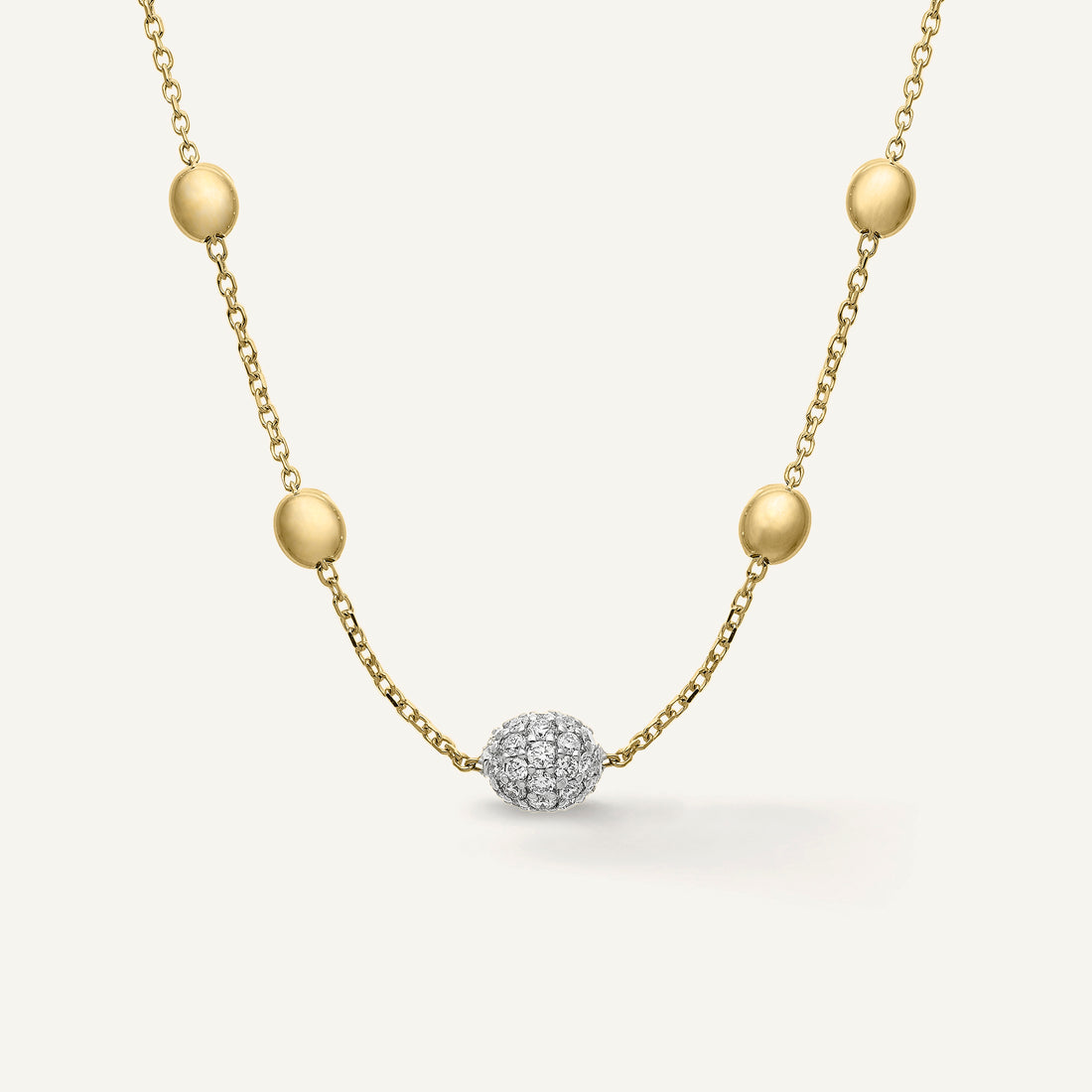 Chimento Gold necklace with diamonds — catalog photograph 2