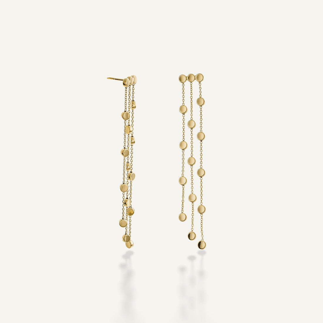 Chimento Gold earrings — Yellow · No stone · One size