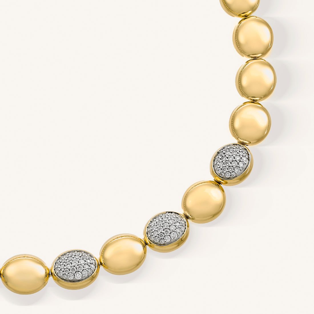Chimento Gold necklace with diamonds — catalog photograph 2