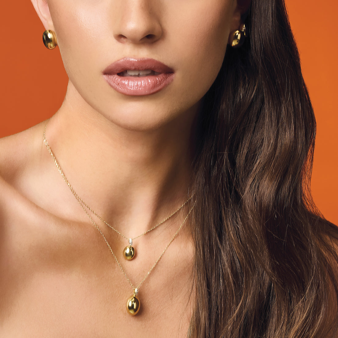 Chimento Gold necklace with diamonds — catalog photograph 2