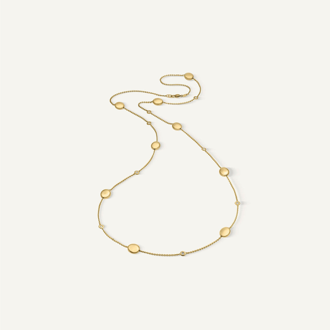 Chimento Gold necklace with diamonds — Yellow · White Diamond · One size