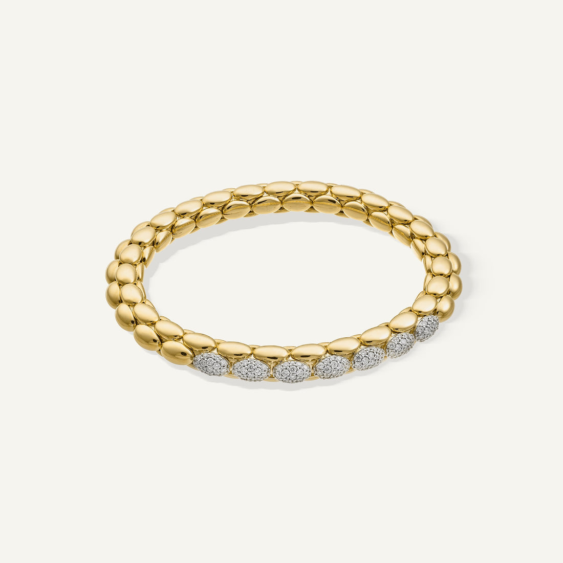 Chimento Stretch gold bracelet