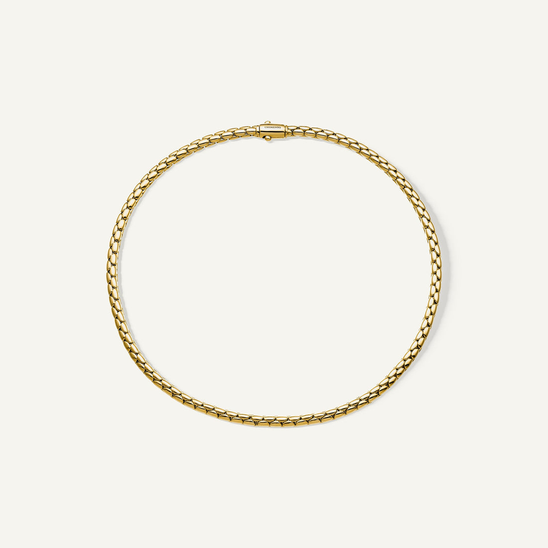 Chimento Gold flexible necklace — Yellow · No stone · One size