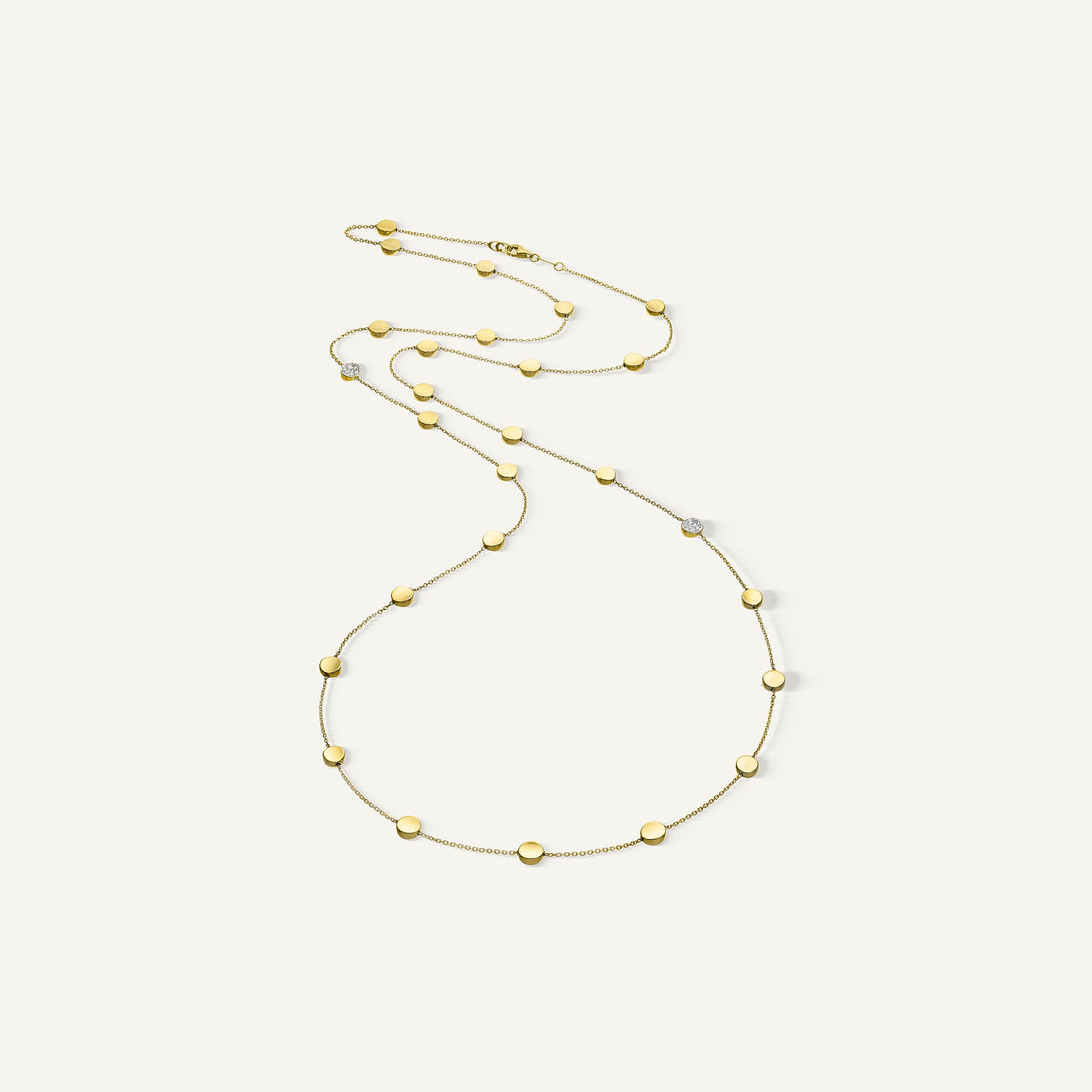 Chimento Gold necklace with diamonds — Yellow · White Diamond · One size