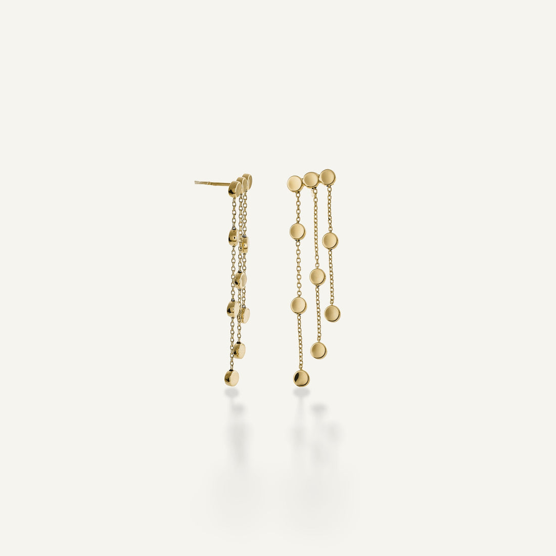 Chimento Gold earrings — Yellow · No stone · One size