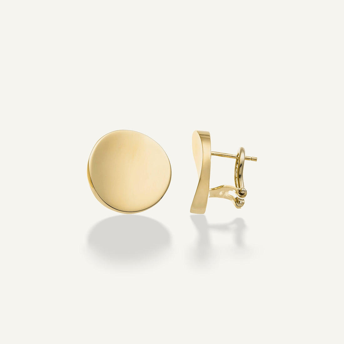 Chimento Gold earrings — Yellow · No stone · One size