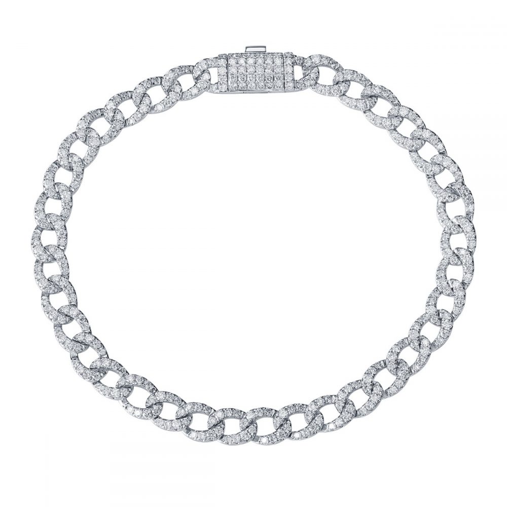 BL36483WHT – 18K White Gold Diamond Bracelet, 2.66 TCW