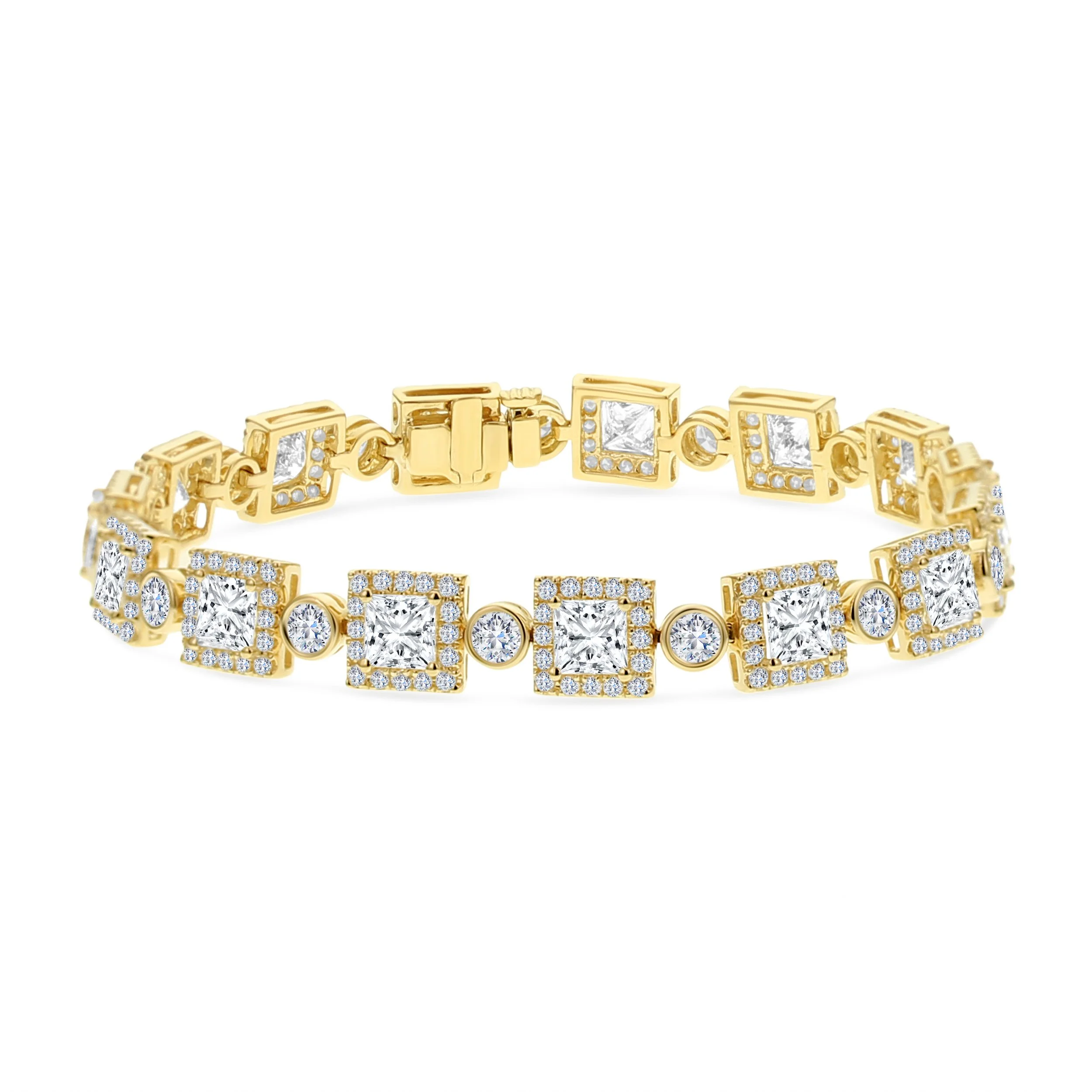 Diamond and gold bracelet from our fine jewelry selection